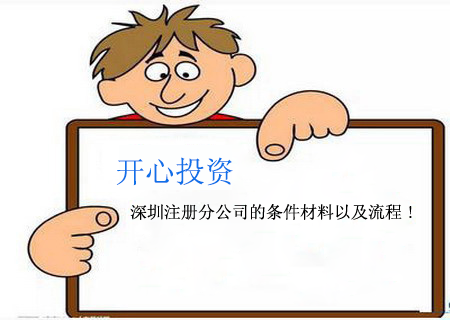 深圳注册分公司/